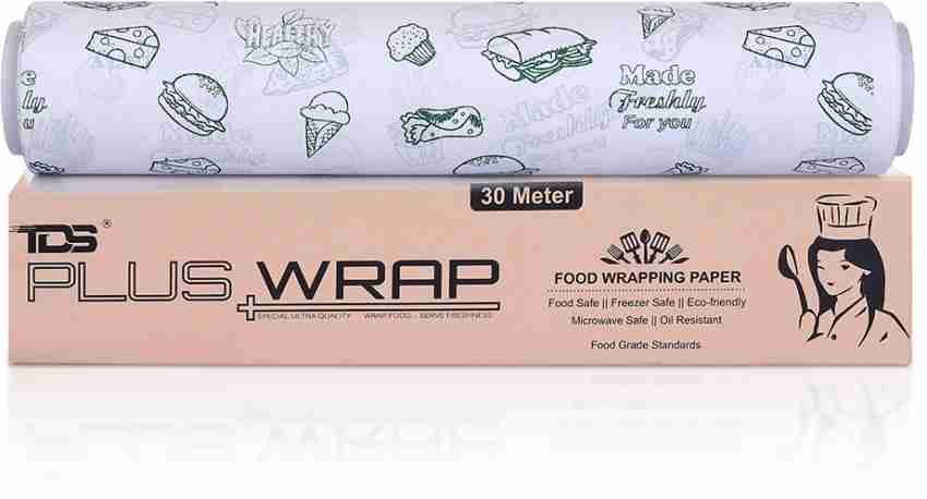 Buy TDS PLUS WRAP Moisture Proof Parchment Paper - 30 m (Pack Of 3