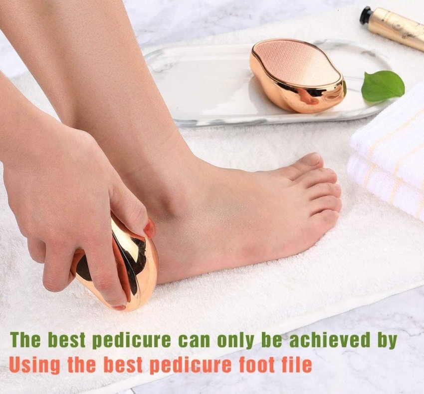 Glass Foot File Callus Remover - Foot Scrubber and Heel Scraper for Dead Skin  Removal, Foot Buffer Pedicure Tool, Perfect for Men and Women, Get Soft,  Smooth Feet