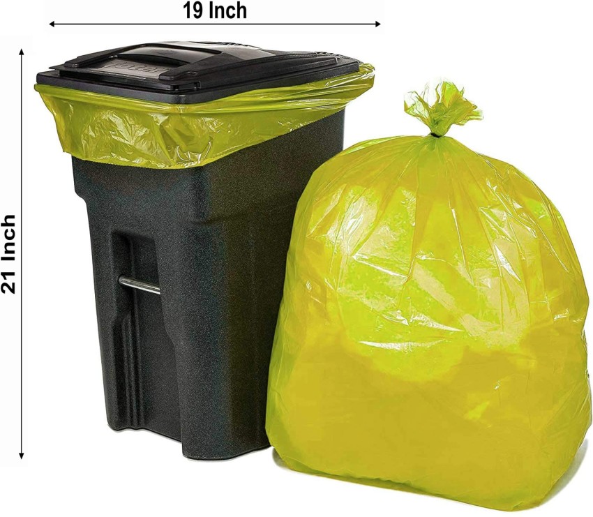 Yellow Biodegradable Garbage Bags