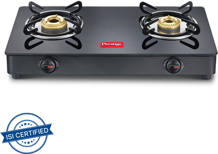 prestige gas stove 2 burner flipkart