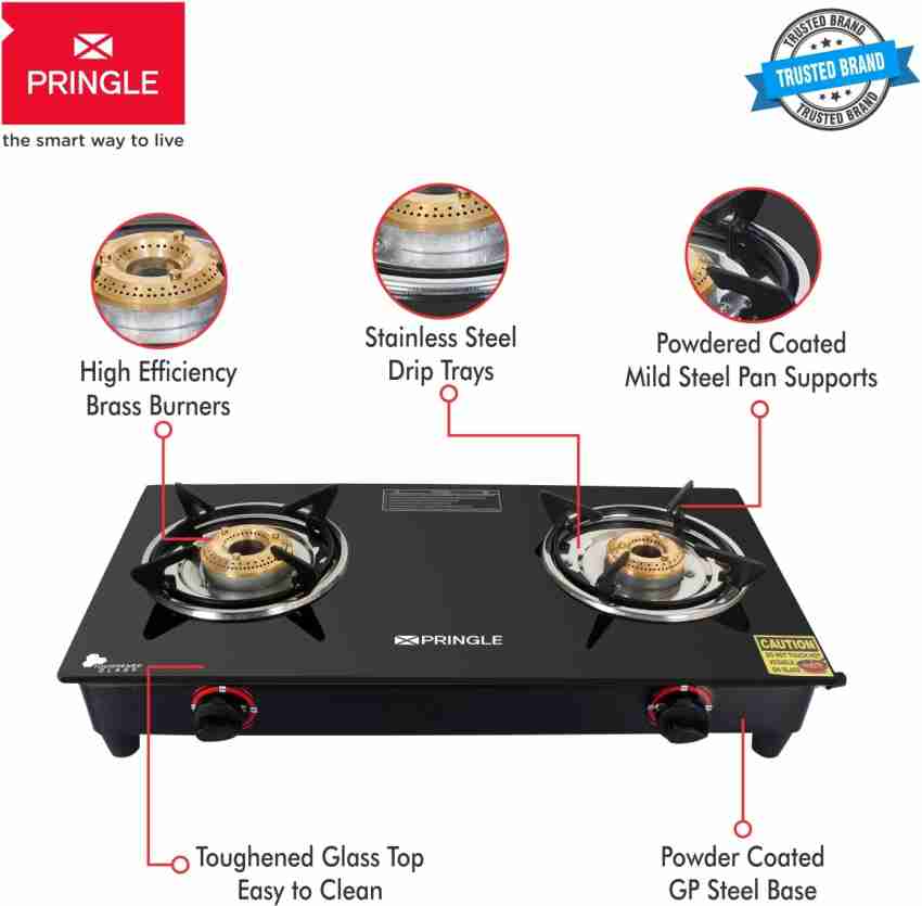 pringle gas stove 2 burner