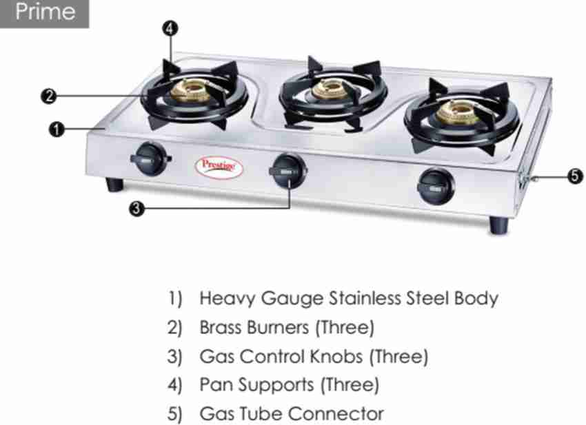 prestige prima gas stove