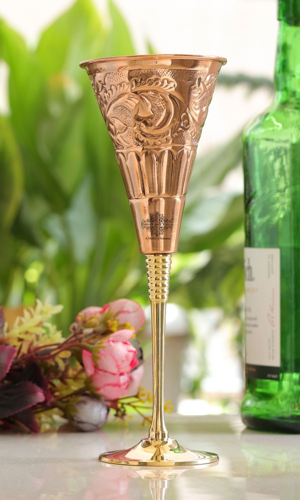 Copper Champagne Flute