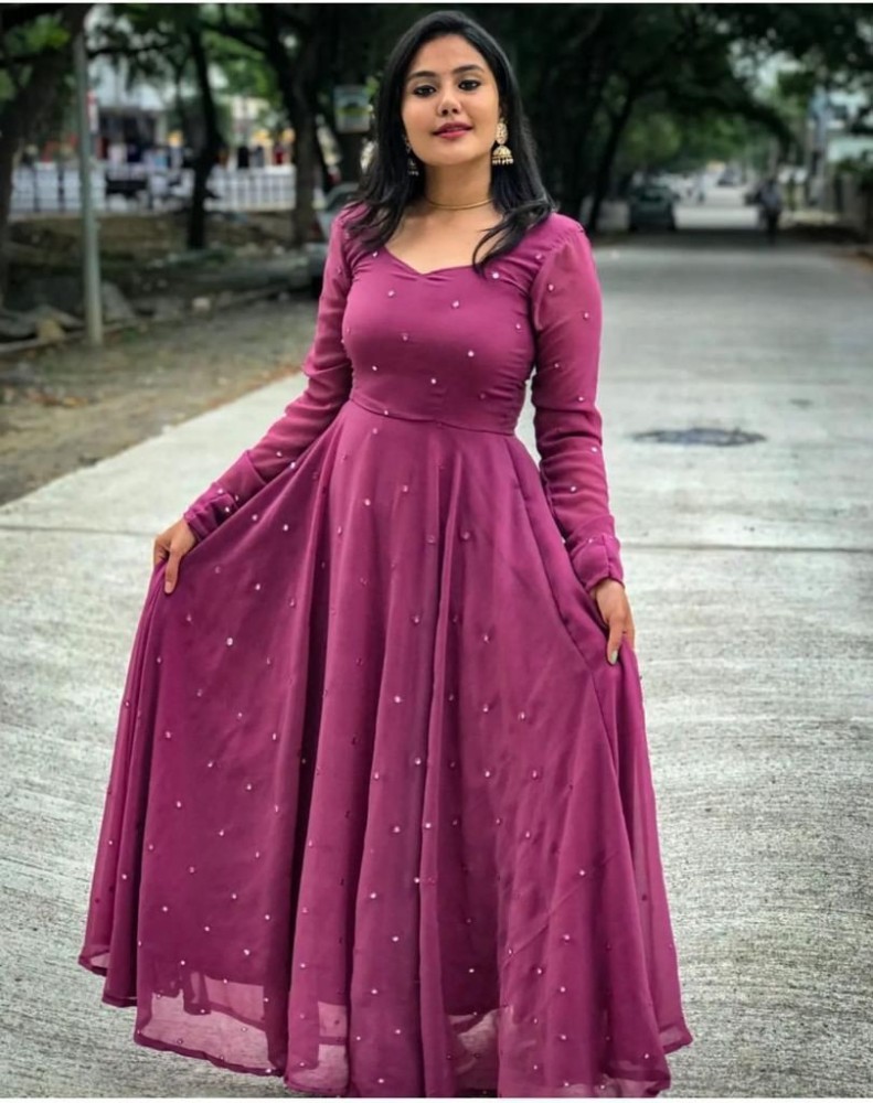 GURUKRUPA ENTERPRISE Anarkali Gown Price in India - Buy GURUKRUPA ...
