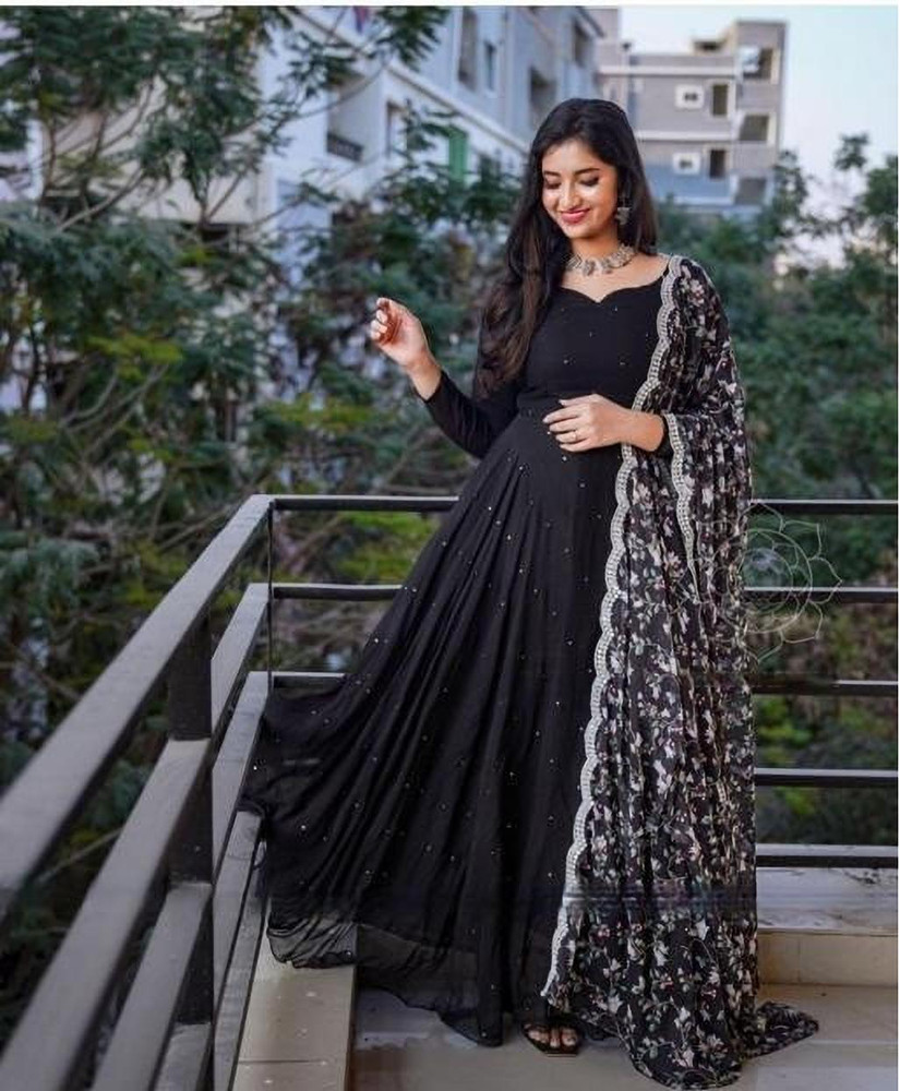 AFF Fashion FlaredAline Gown Price in India  Buy AFF Fashion FlaredAline  Gown online at Flipkartcom