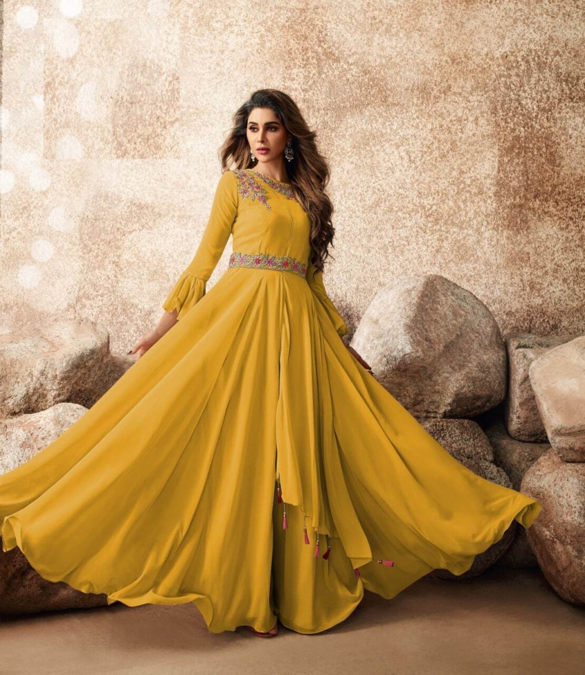 flipkart long gown