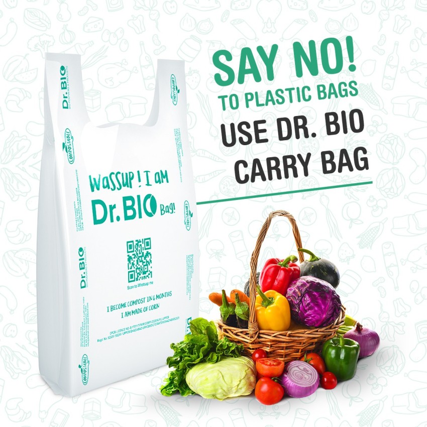 Dr Bio Reusable Recyclable Compostable Carry Bags Grocery Bags  13x1610kg Grocery Bag Price in India  Buy Dr Bio Reusable Recyclable  Compostable Carry Bags Grocery Bags 13x1610kg Grocery Bag online at  Flipkartcom