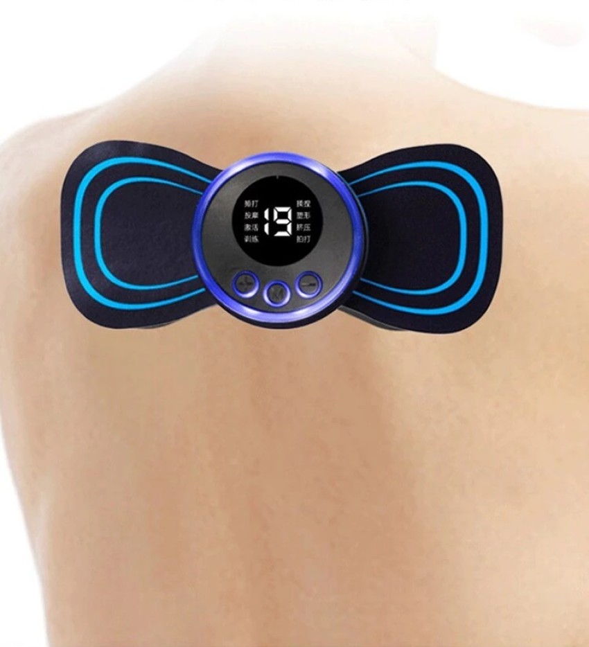 Body Massager,Wireless Portable Neck Massager with 8 Modes and 19 Strength  Level