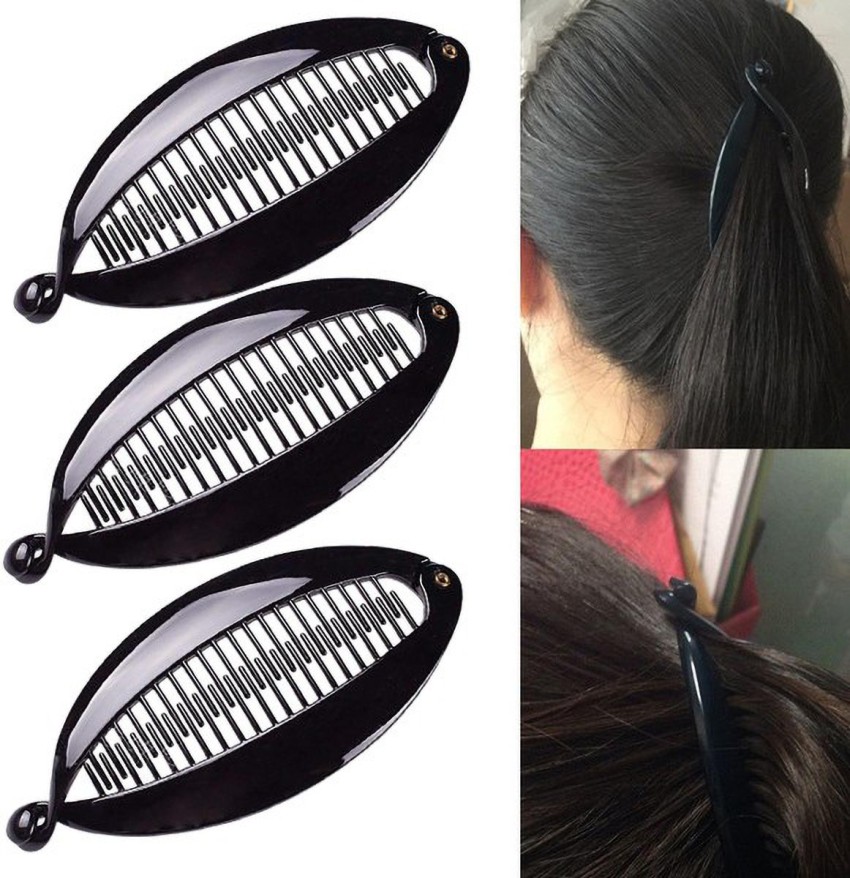 Sanas Banana Clips Hair 4Pc Accessories For Women Cute Hair Clips Fancy Hair  Clips Fish Clip