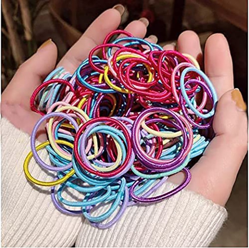 SPARKLING DAZZLE Hair Bands For Girls 6 Pcs Thin Spiral Hair Ties Spiral  Hair Ties