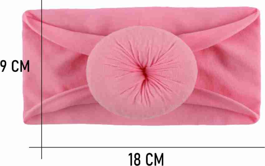 Newborn Baby Headband For Girl Cotton Bow Elastic Hair Band Turban For Baby  Kids