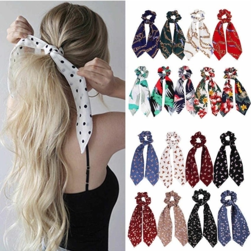 Her trendss Scrunchie hair scarf hair band for girls available in