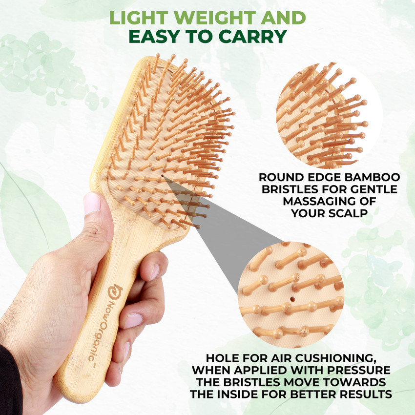 Share 73+ bamboo hair brush vova.edu.vn