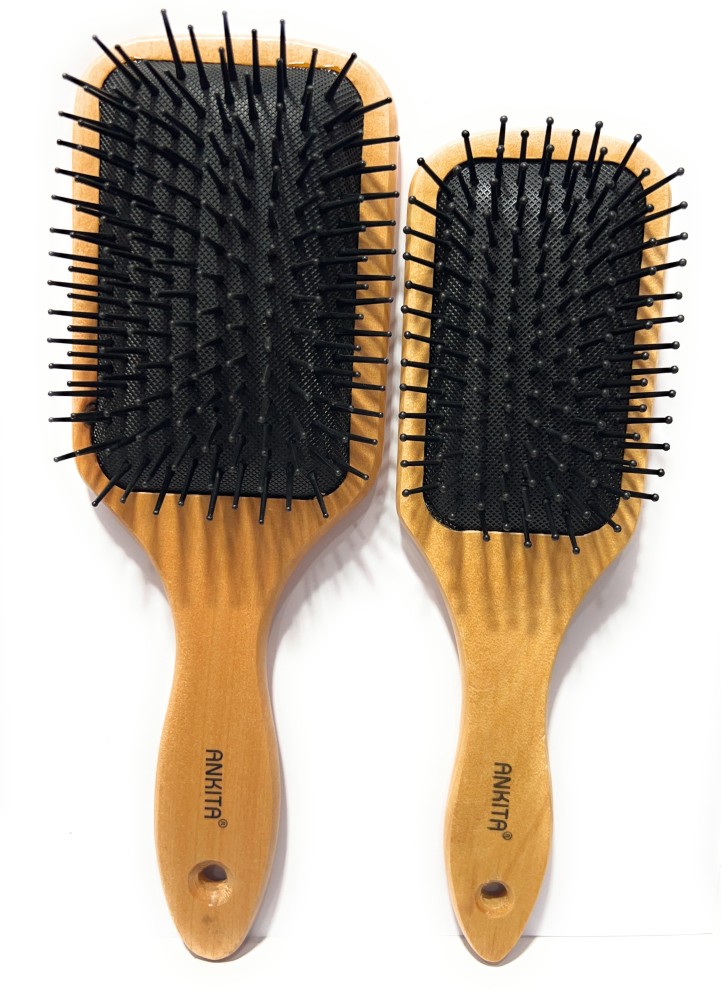 Ankita Flat Hair Brush AP120AColor May vary
