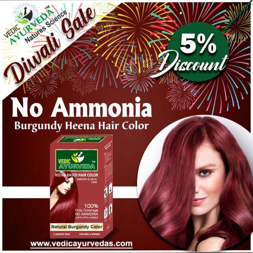 VEDICAYURVEDA Natural Brown Hair Color With No Ammonia For Men And Women   Vedicayurveda BioOrganic Products sep Roots Of Healthy Lifes
