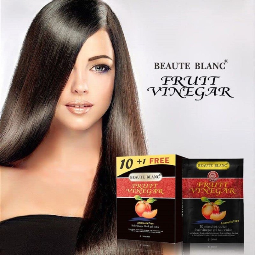 Beauty Blanc Fruit Vinegar Hair Color Black