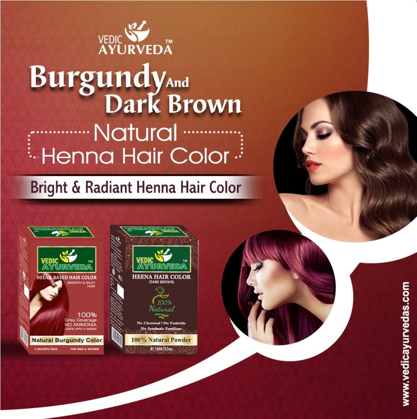 Godrej Abha Henna Hair Color 100% Grey Coverage Burgundy 10G - (Pack Of 6)  price in UAE | Amazon UAE | supermarket kanbkam