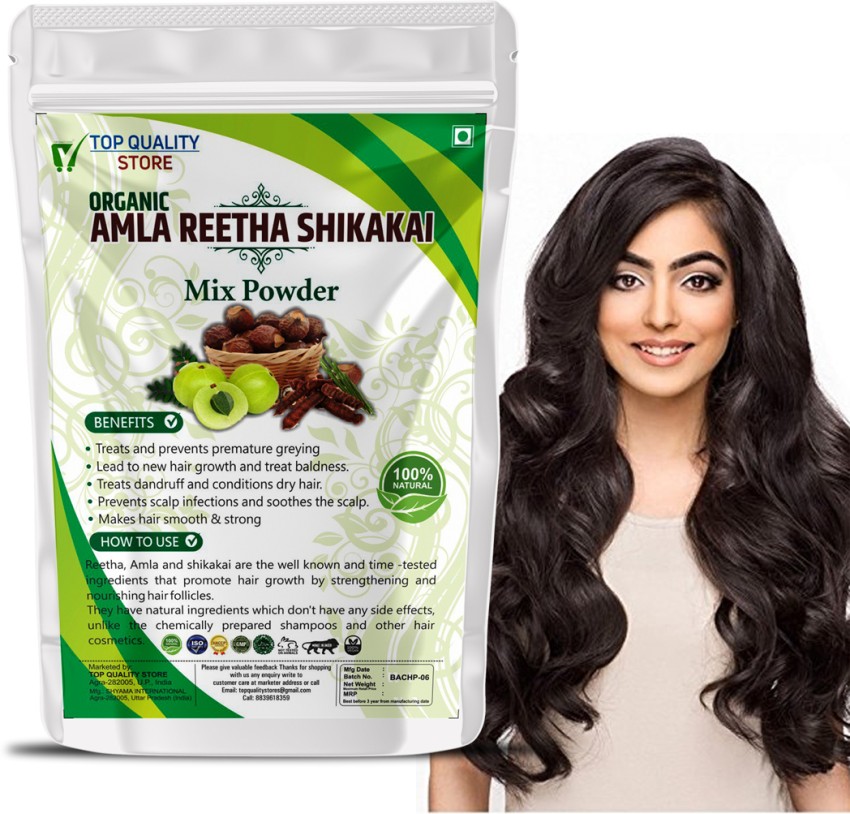 Buy 100 Organic Reetha Powder for Hair Growth