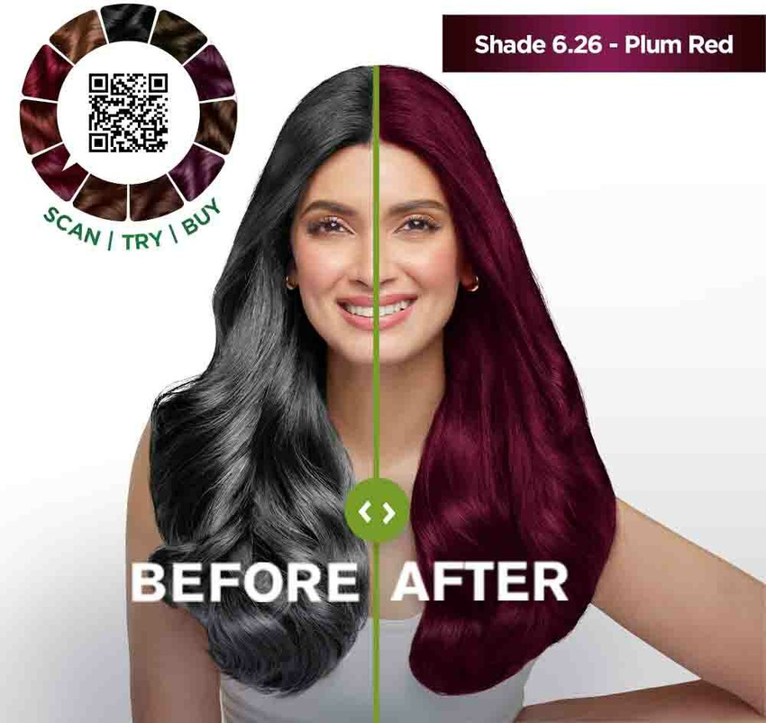 Share 136+ garnier purple hair colour POPPY