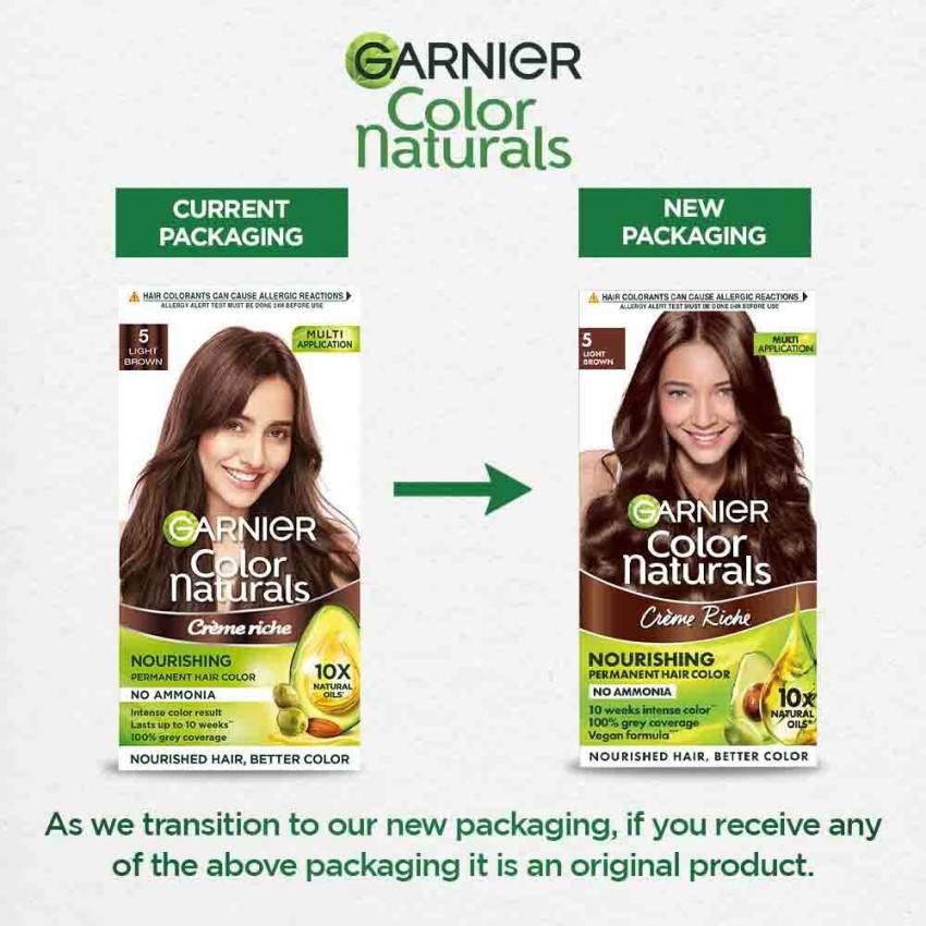 Garnier Color Naturals Créme Hair Color 523 Chocolate 40ml Colored Hair   All Hair Types