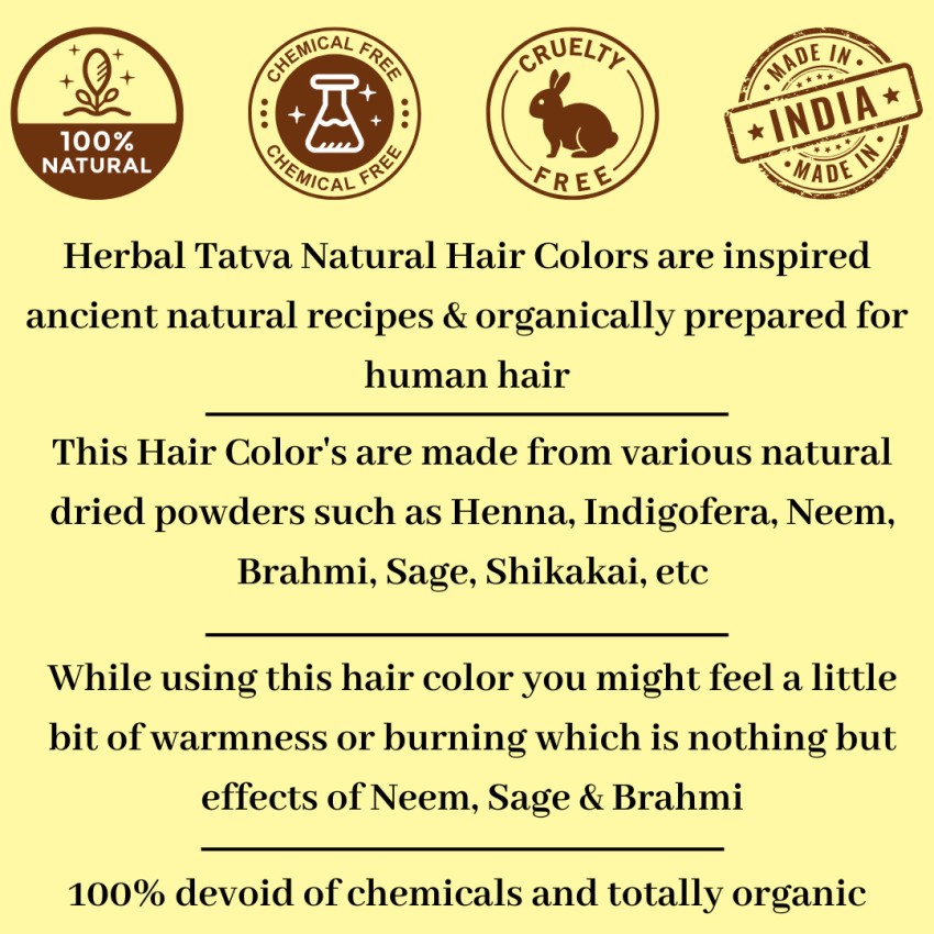 Indus Valley Organic Black Hair Colour  Buy Natural Black Hair Colour