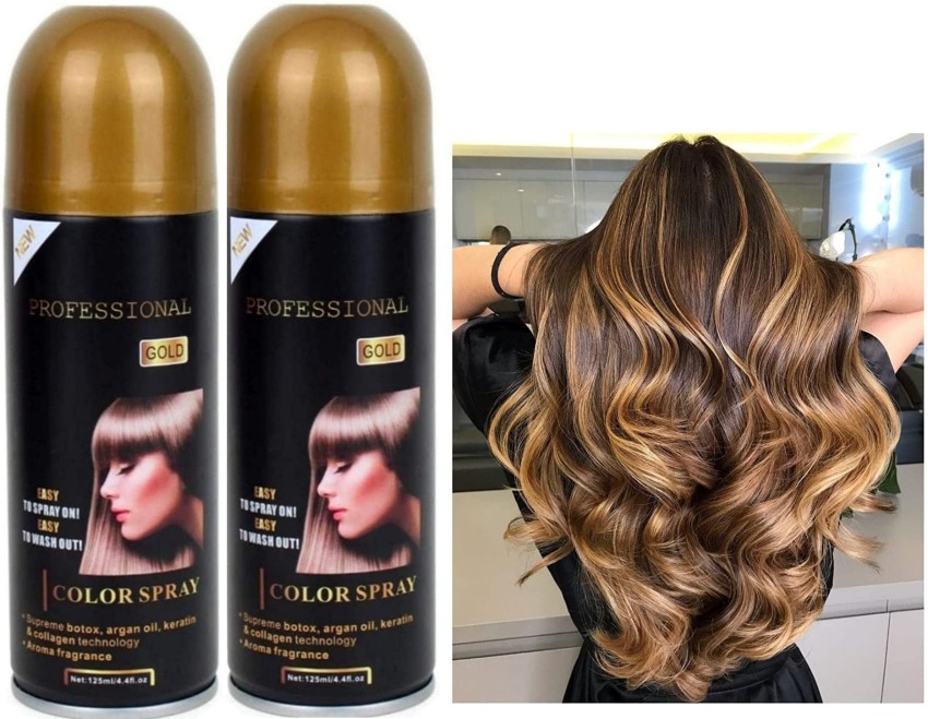 Buy Temporary Golden Yellow Hair Color Spray Online  The Wellness Shop