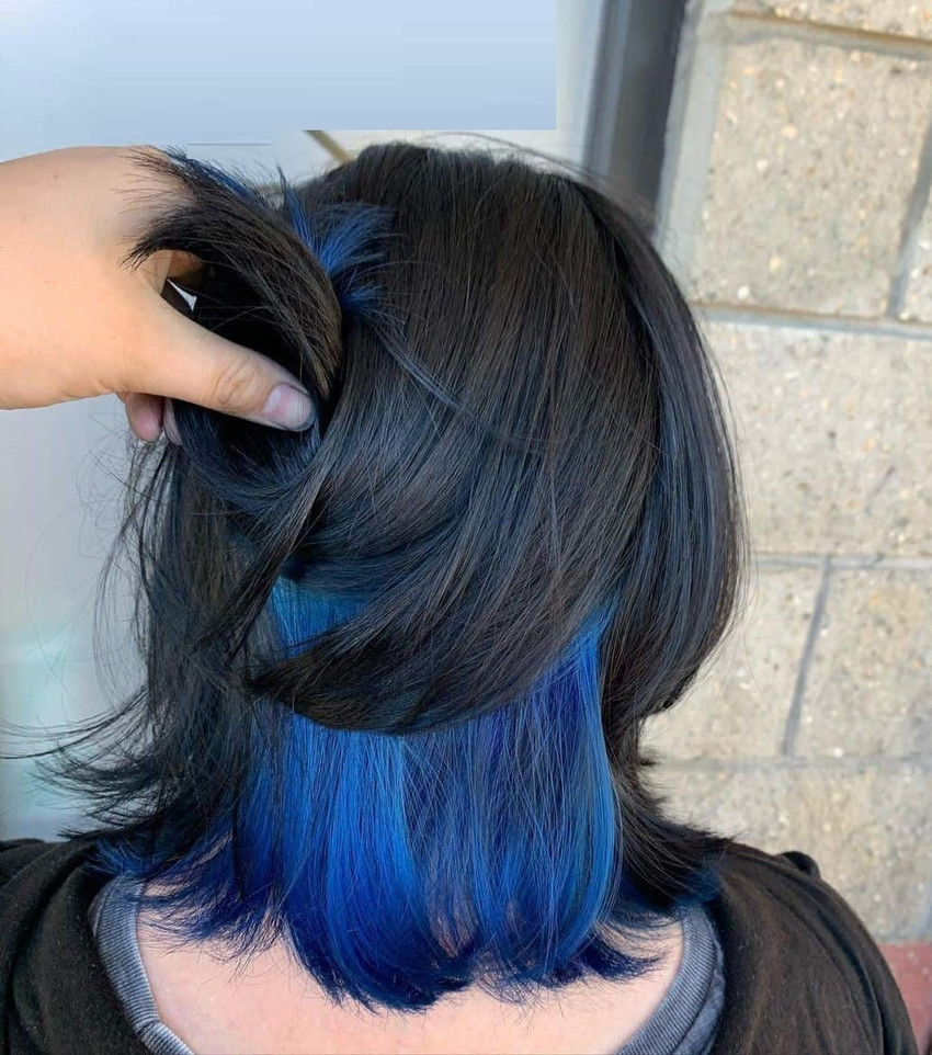 27 super cool blue ombre hairstyles  hair color ideas  dyed hair  Blue  ombre hair Hair color unique Hair styles