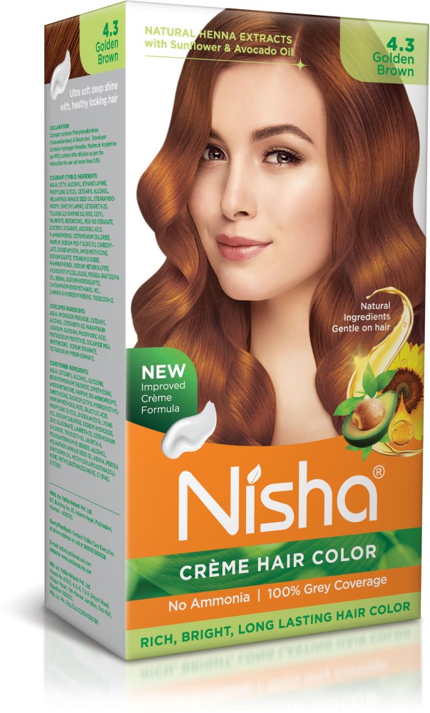 6 x LOreal Paris Casting Creme Gloss Hair Color  543 GOLDEN HENNA