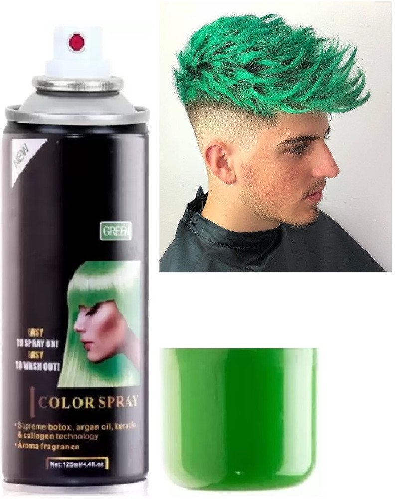 Discover 166+ green hair colour men POPPY
