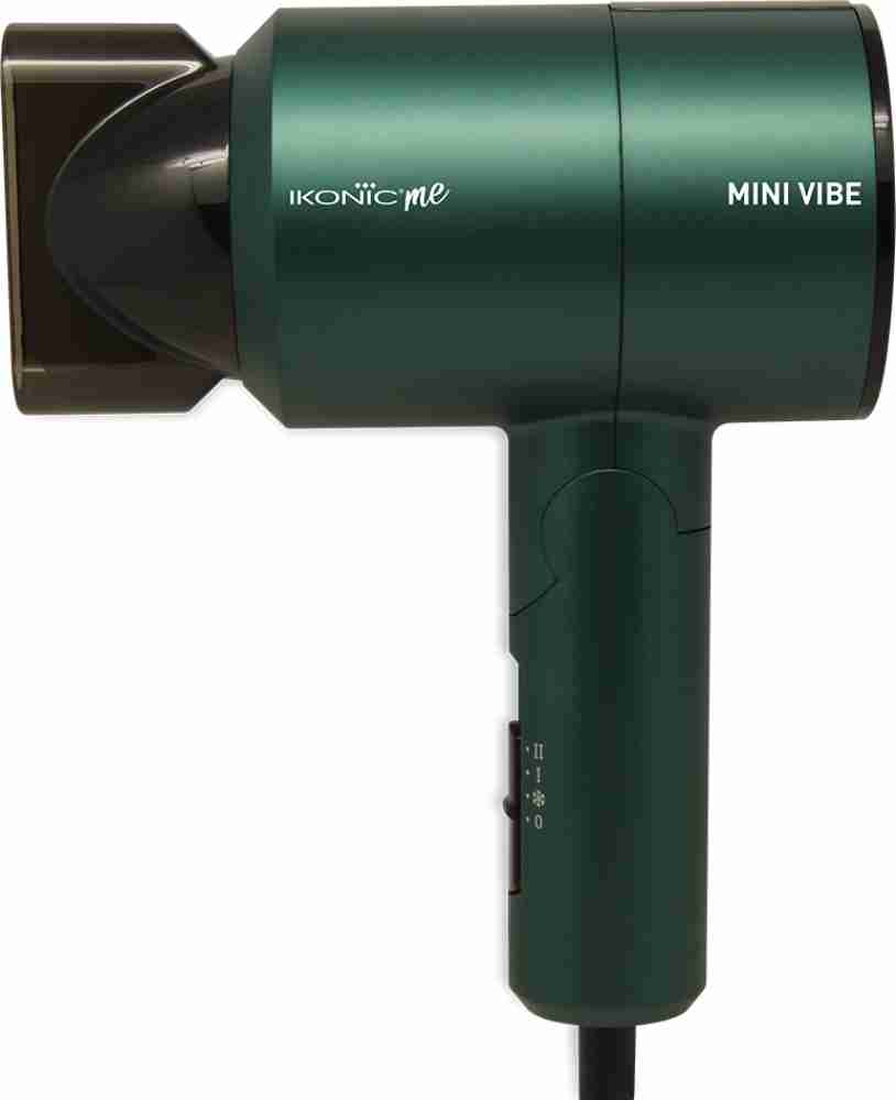 Ikonic ME- Mini Speedy Hair dryer-Green, 1000W