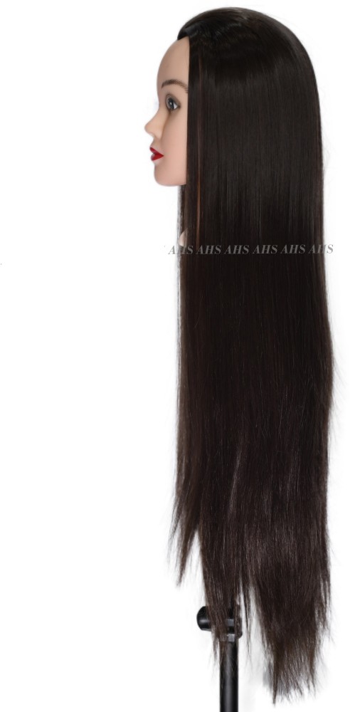 A H S Saloon Use Dummy for Styling And Practice Brown hair Dummy With Stand  Set 1 Hair Extension Price in India - Buy A H S Saloon Use Dummy for  Styling And Practice Brown hair Dummy With Stand Set 1 Hair Extension  online at 