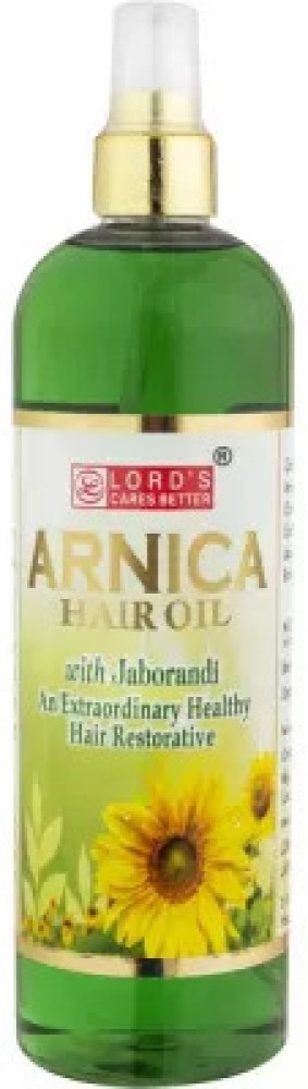 Lords Arnica Hair Oil with Jaborandi Hair Oil  Price in India Buy Lords  Arnica Hair Oil with Jaborandi Hair Oil Online In India Reviews Ratings   Features  Shopsyin