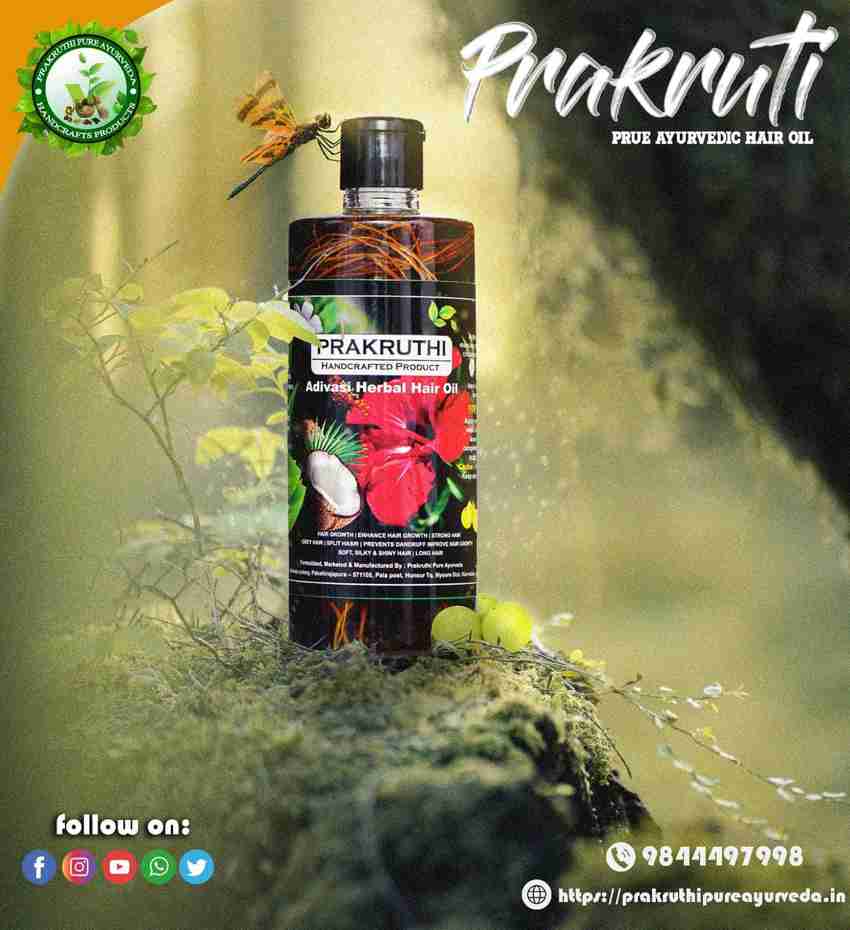 prakruthi pure ayurveda Adivasi Black Hair Oil For Hair Growth 100% Natural Adivasi Hair Oil 500 Ml Hair Oil - Price in India, Buy prakruthi pure ayurveda Adivasi Black Hair Oil For prakruthi pure ayurveda Adivasi Black Hair Oil For Hair Growth 100% Natural Adivasi Hair Oil 500 Ml Hair Oil - Price in India, Buy prakruthi pure ayurveda Adivasi Black Hair Oil For