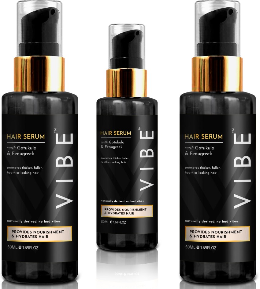 VIBE Hair Serum | Daily use Hair Serum for Men |For All Hair Types Pack of  3 - Price in India, Buy VIBE Hair Serum | Daily use Hair Serum for Men |