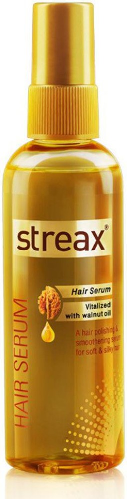 Streax Hair Serum for Men 100ml  Enriched with Macadamia Nut Oil  Baobab  Oil  For Dull  Frizzy hair  Strengthens hair strands Gives Instant  Shine  Smoothness  JioMart