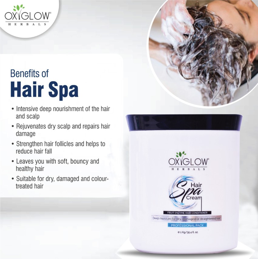 SET OF HAIR STRAIGHTNER 500 Gm  Keratin Shampoo 200 Ml  OxyGlow Cosmetics
