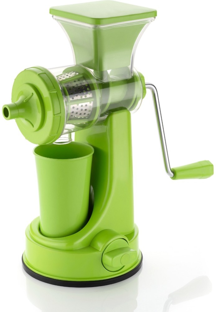 MOONZA Plastic Mini Juicer Machine, Juice Maker Machine for Home, Deluxe  Fruit & Vegetable Manual Juicer with with Steel Handle Hand Juicer Price in  India - Buy MOONZA Plastic Mini Juicer Machine