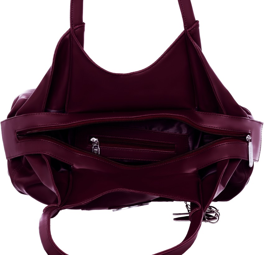 Buy LAKME FASHION Women Maroon Shoulder Bag Maroon Online @ Best