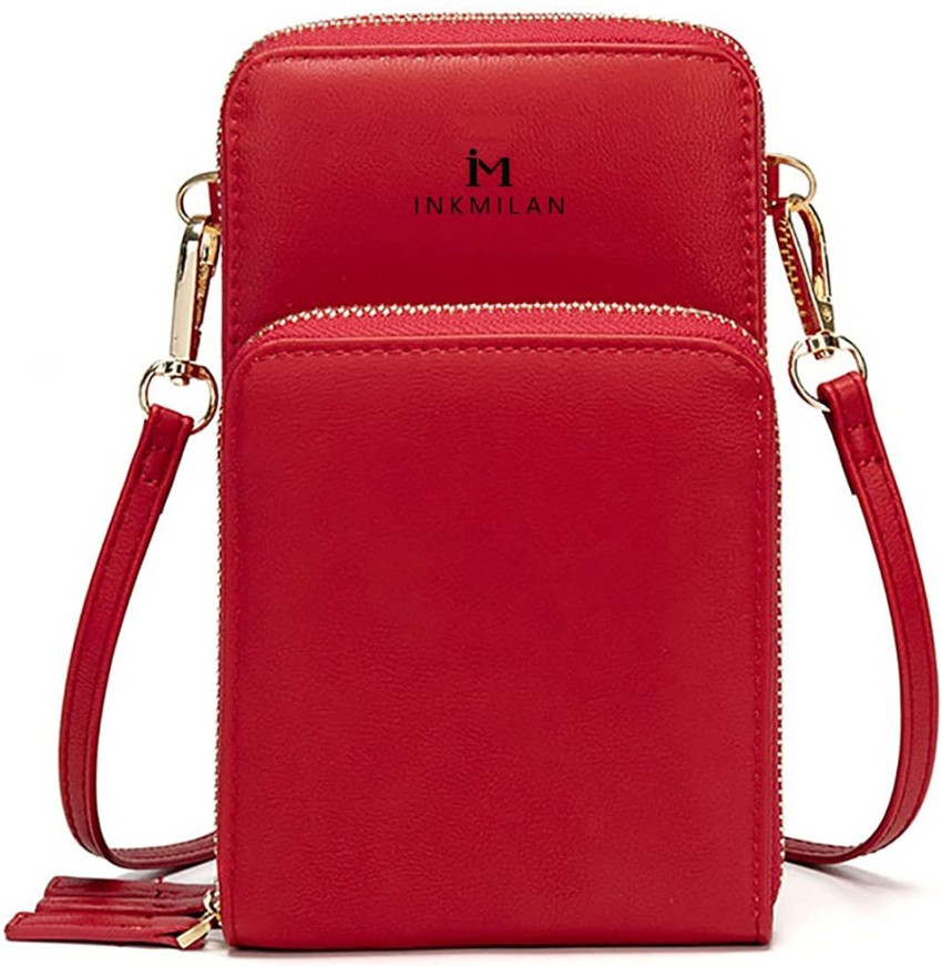 Inkmilan Red Rivet Box Crossbody Bag for Women: Buy Inkmilan Red Rivet Box Crossbody  Bag for Women Online at Best Price in India