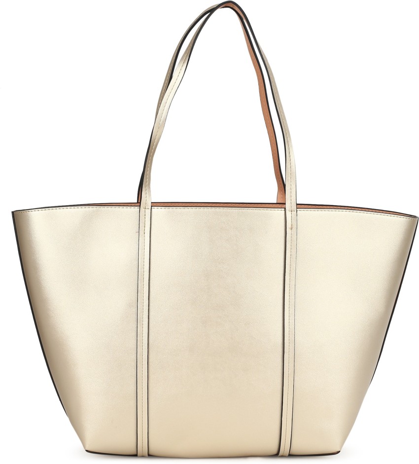 Buy ether Women Gold Tote Gold Online @ Best Price in India