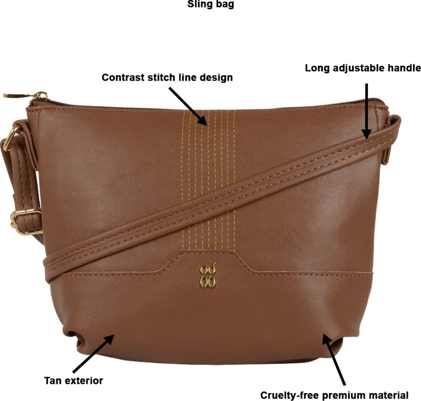 Baggit Women Tan Handbag