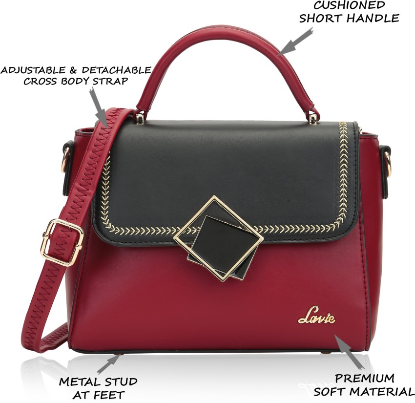 Lavie Liz Tallon Medium Satchel Maroon / Medium