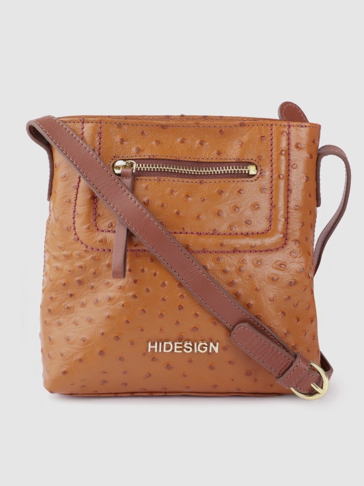 Buy HIDESIGN Womens Zip Closure Sling Bag
