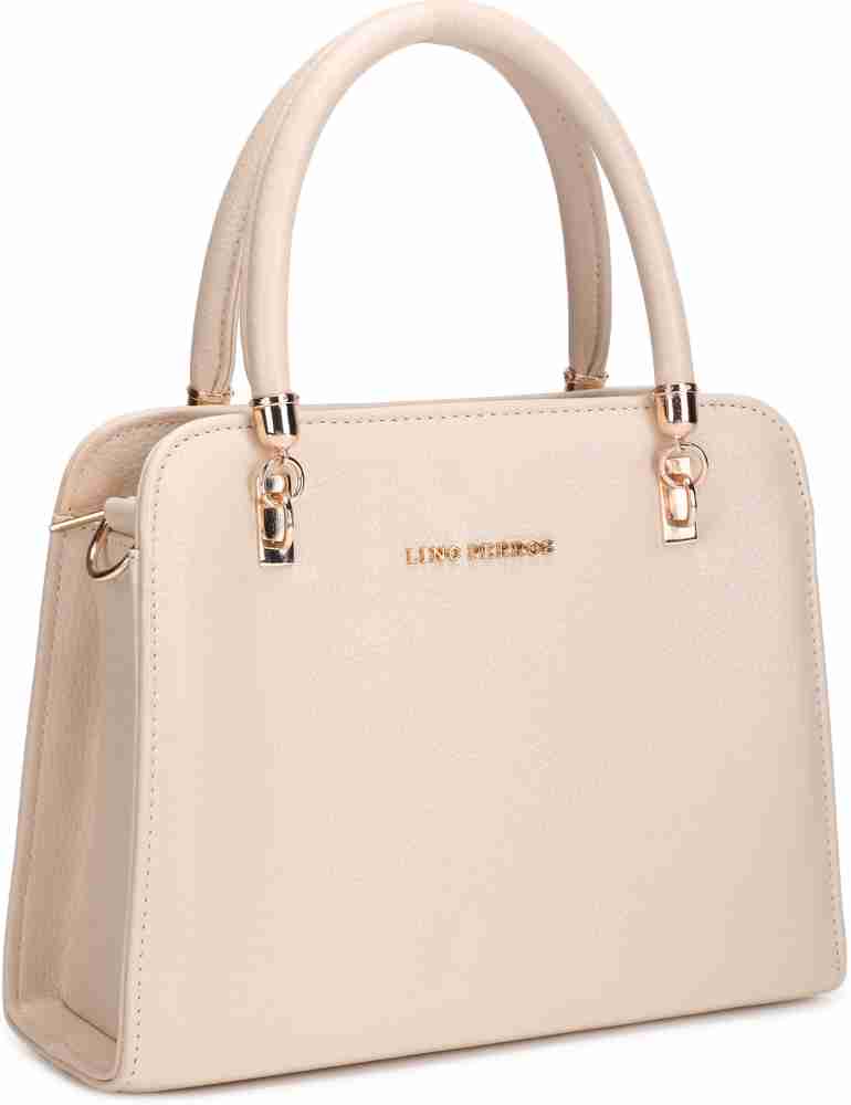 Buy Lino Perros White Solid Handheld Bag - Handbags for Women 7743570