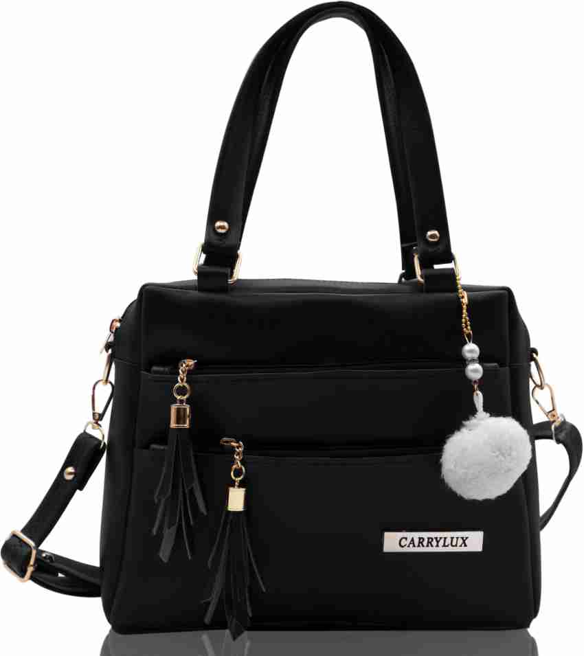 Buy CarryLux Women Black Sling Bag Black Online @ Best Price in India