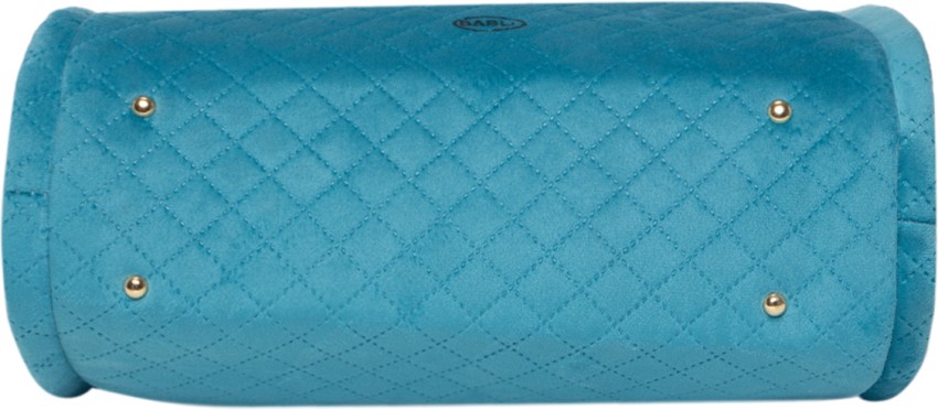 Tiffany Blue Quilted Leather Handbag