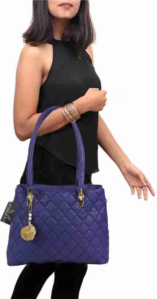 Buy Parato Women Purple Shoulder Bag Blue Online @ Best Price in India