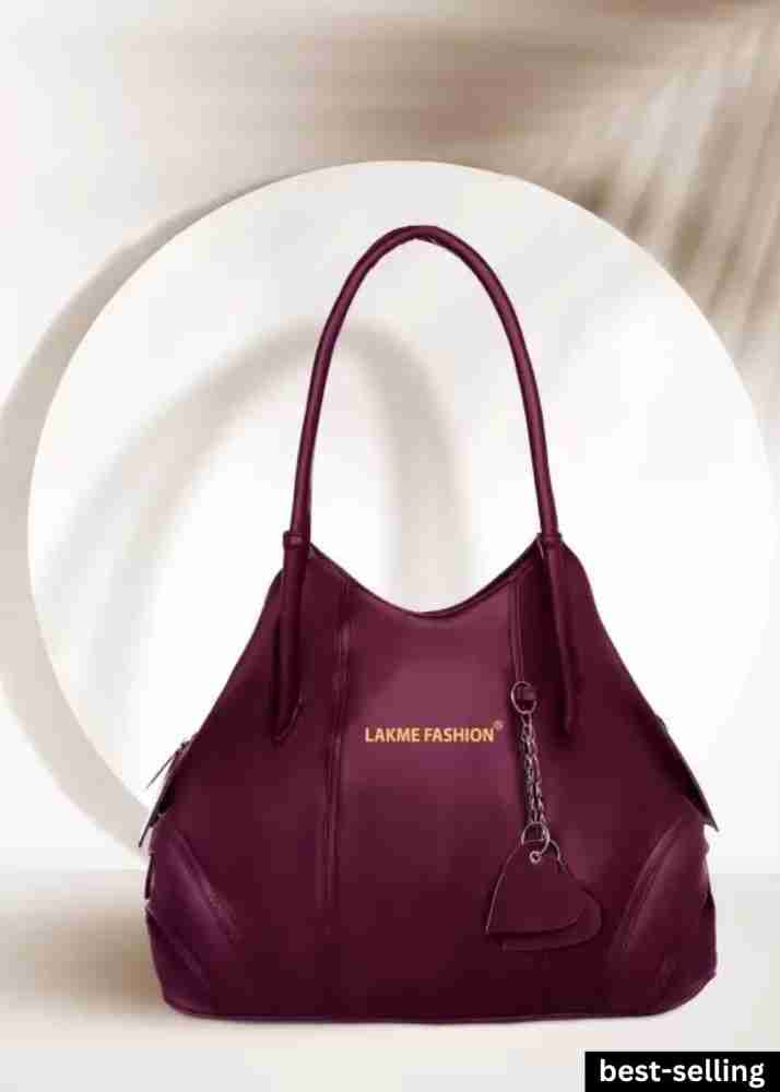 Buy LAKME FASHION Women Maroon Shoulder Bag Maroon Online @ Best Price in  India