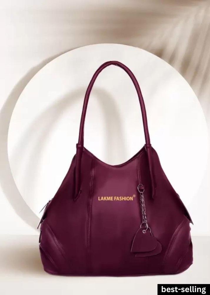 Buy LAKME FASHION Women Maroon Shoulder Bag Maroon Online @ Best