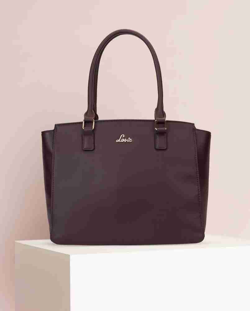 Buy LAVIE Women Red Tote WINE Online Best Price in India